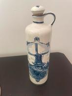 Delfts Blauw Fles met Molen, Antiek en Kunst, Antiek | Keramiek en Aardewerk, Ophalen of Verzenden