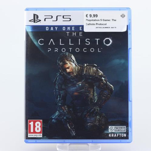 Playstation 5 Game: The Callisto Protocol, Spelcomputers en Games, Games | Sony PlayStation 5, Zo goed als nieuw