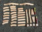 Houten trein set, Kinderen en Baby's, Speelgoed | Houten speelgoed, Ophalen, Zo goed als nieuw