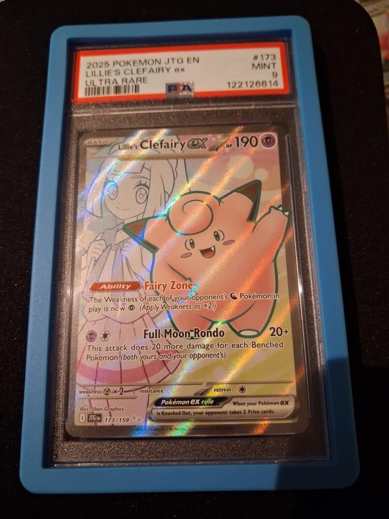 Psa 9 lillie's Clefairy ex, Ophalen of Verzenden, Zo goed als nieuw