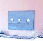 Unieke Schilderijen 3D randen 70 x 70 cm en 70 x 100 cm, Antiek en Kunst, Ophalen