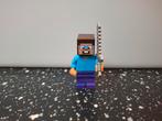 Lego Minecraft Steve Minifiguur, Kinderen en Baby's, Speelgoed | Duplo en Lego, Ophalen of Verzenden, Zo goed als nieuw, Losse stenen