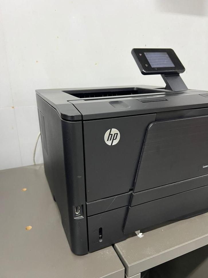 HP LaserJet Pro 400 M401dn incl. 2 nieuwe toners t.w.v. €275, Computers en Software, Printers, Zo goed als nieuw, Printer, Laserprinter