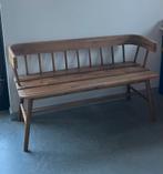 Houten bankje, Ophalen, Minder dan 75 cm, Tweepersoons, Zo goed als nieuw