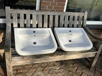 dubbele wastafel van Villeroy & Boch te koop beschikbaar voor biedingen