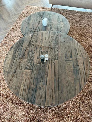 Prachtige Rofra Home set railway sleeper met glasplaat beschikbaar voor biedingen