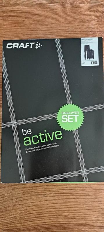 Craft Active Baselayer Set - Heren Maat S - Nieuw beschikbaar voor biedingen