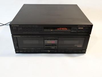 vintage Pioneer tuner en cassettedeck