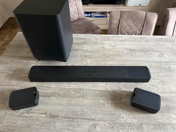 JBL 9.1 Soundbar met Subwoofer en Surround Speakers, Audio, Tv en Foto, Soundbars, Zo goed als nieuw, Bluetooth, Ophalen