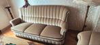 Bank fauteuils bankstel mohair velours barok vintage franjes, Antiek en Kunst, Antiek | Meubels | Stoelen en Banken, Ophalen of Verzenden