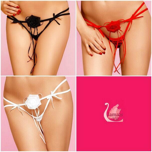 Jamais Vu String ``ODILLE`` maat L/XL in 3 kleuren (715), Kleding | Dames, Ondergoed en Lingerie, String, Overige kleuren, Ophalen of Verzenden