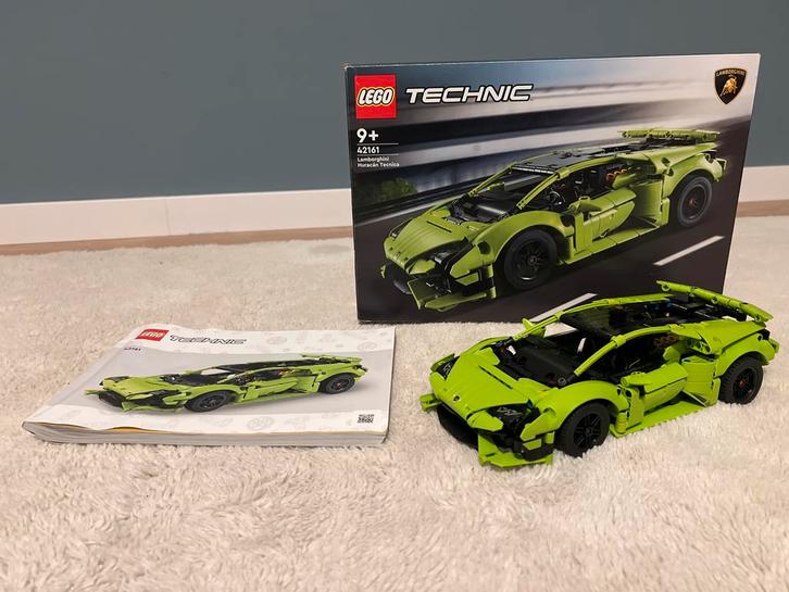 LEGO Technic Lamborghini Huracán Tecnica 42161, Kinderen en Baby's, Speelgoed | Duplo en Lego, Zo goed als nieuw, Lego, Complete set