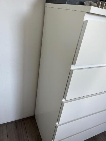 Malm IKEA kast wit 5 lades - afbeelding 4