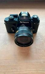Nikon EM + Pallas & Tokina lens, Ophalen of Verzenden, Gebruikt, Spiegelreflex, Nikon