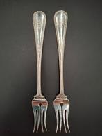 Antiek zilver zuurvorken parelrand Gerritsen, Antiek en Kunst, Ophalen of Verzenden