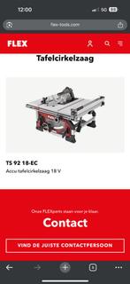 Zaagtafel merk flex accu, 70 mm of meer, Flex, Overige typen, Ophalen of Verzenden