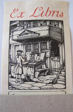 Ex Libris van Anton Pieck, Ophalen of Verzenden, Zo goed als nieuw, Plaatje