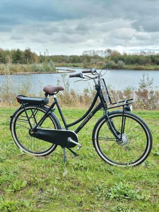 Cortina U4 Ecomo elektrische transportfiets, Fietsen en Brommers, Elektrische fietsen, Zo goed als nieuw, Overige merken, 55 tot 59 cm