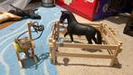 Schleich paard met accessoires, Ophalen of Verzenden, Zo goed als nieuw, Dier