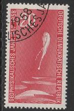 DDR 1958 616 Stratosfeer-ballon, Gest, Ophalen of Verzenden, DDR, Gestempeld