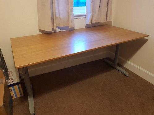 Ikea Galant bureau, Huis en Inrichting, Bureaus, Gebruikt, Bureau, In hoogte verstelbaar, Ophalen