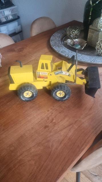 Vintage Tonka bulldozer, jaren 70 beschikbaar voor biedingen