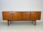 Vintage dressoir V.Wilkins voor G-Plan model "Brasilia"., Gebruikt, Verzenden, Teakhout, 200 cm of meer