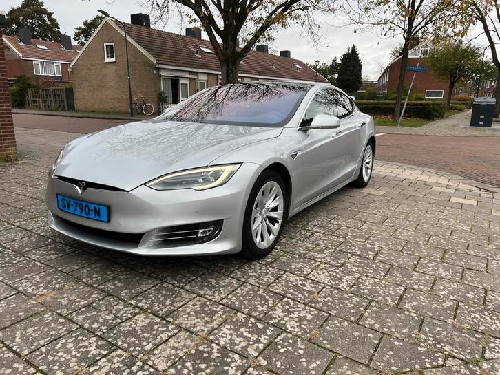 Tesla Model S 2018 Grijs, Auto's, Tesla, Model S, ABS, Achteruitrijcamera, Adaptieve lichten, Adaptive Cruise Control, Airbags