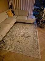 Mooi vintage vloerkleed – FRAAI Deep Tile Creme (160x230 cm), Ophalen, 150 tot 200 cm, Zo goed als nieuw, Grijs