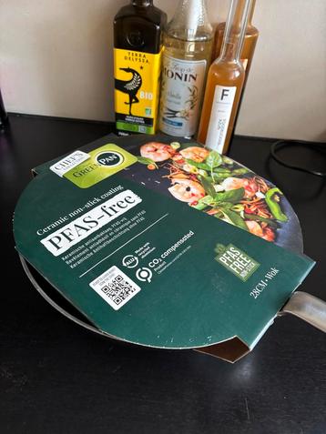 Greenpan Wok PFAS Vrij - Nieuw! beschikbaar voor biedingen