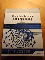 Materials Science and Engineering - Callister 9th ed., Gelezen, Overige vakken, Ophalen of Verzenden, William D. Callister, Jr.