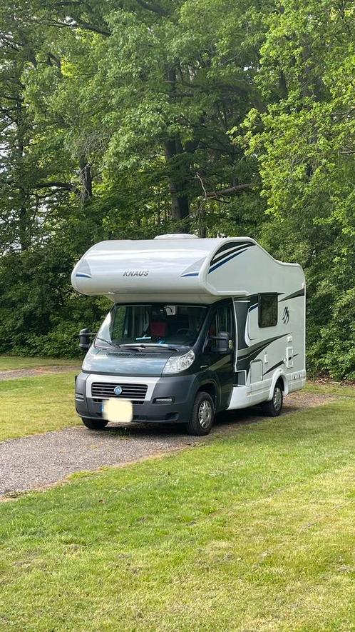 Fiat Knaus Skytraveller 500D, Caravans en Kamperen, Campers, Particulier, Half-integraal, tot en met 4, Fiat, Diesel, 5 tot 6 meter