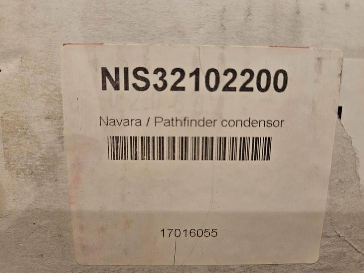 Nissan Navara/Pathfinder Airco Condensor, Auto-onderdelen, Airco en Verwarming, Nissan, Nieuw, Ophalen of Verzenden