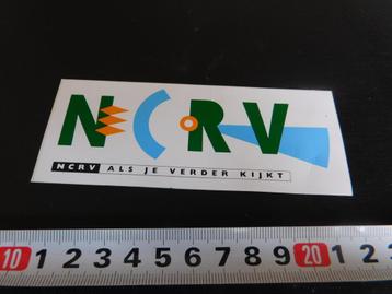 sticker Omroep NCRV  als je verder kijkt  beschikbaar voor biedingen