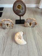 Agaat setje, Verzamelen, Mineralen en Fossielen, Ophalen of Verzenden, Mineraal