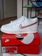 Nike Dunk Low White Pink, maat 36.5, Wit, Nike, Nieuw, Ophalen of Verzenden