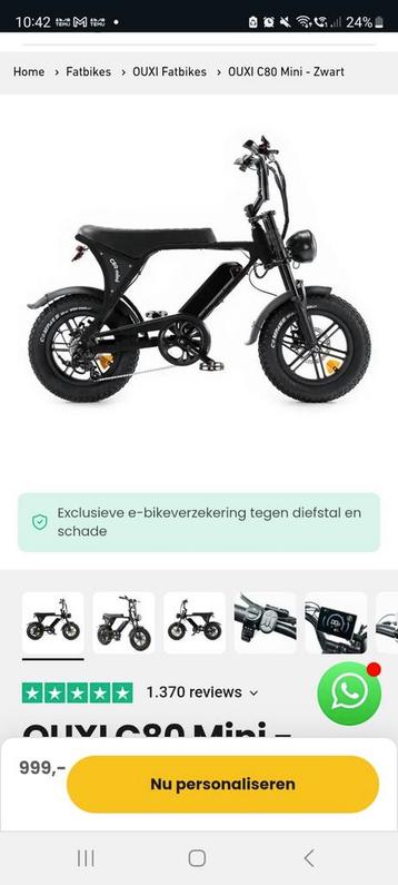 Fatbike mini c80 beschikbaar voor biedingen