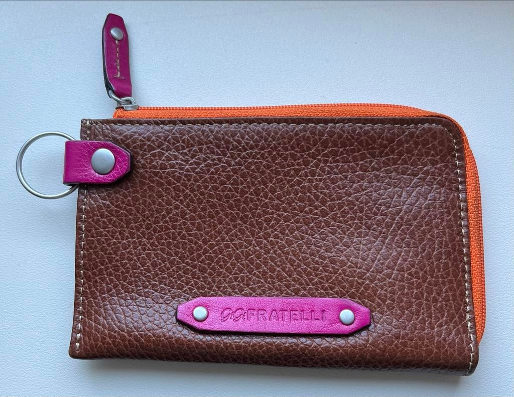 Zo goed als nieuwe Gigi Fratelli portemonnee, Sieraden, Tassen en Uiterlijk, Overige merken, Bruin, Ophalen of Verzenden, Zo goed als nieuw