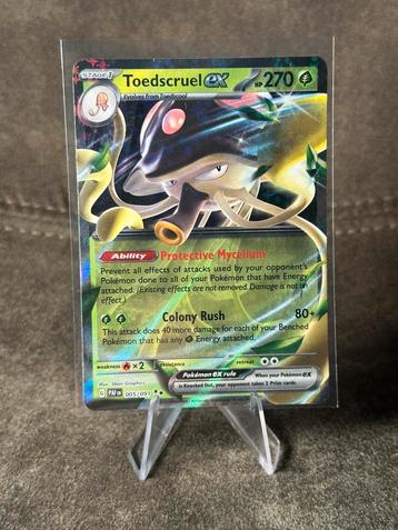 Toedscruel Ex #5 005/091 (Pokemon Paldean Fates) beschikbaar voor biedingen