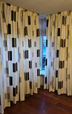 Moderne gordijnen: 2x  180 cm breed x 247 cm hoog, 200 cm of meer, 150 tot 200 cm, Ophalen of Verzenden, Zo goed als nieuw