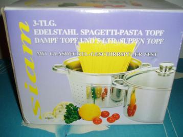 Spaghetti - pastapan, edelstaal