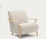 Kave Home fauteuil – als nieuw, Huis en Inrichting, Fauteuils, Hout, Nieuw, 75 tot 100 cm, Ophalen of Verzenden