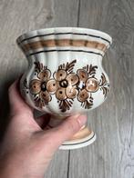 Vintage Bloempotje - Golda Brown, Ophalen of Verzenden