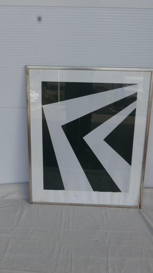 Kunstwerk van Willem Hussem, Antiek en Kunst, Kunst | Schilderijen | Abstract, Ophalen