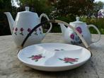 Mosa Rode Rozen 2 x Theepot plus Roosjes Serveer met Hengsel, Antiek en Kunst, Antiek | Servies los, Ophalen of Verzenden