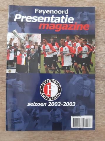 Feyenoord Presentatie magazine 2002-2003 beschikbaar voor biedingen
