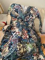 Nicowa super kleurige jurk Mt 40 (95%Viscose), Nicowa, Knielengte, Maat 38/40 (M), Zo goed als nieuw