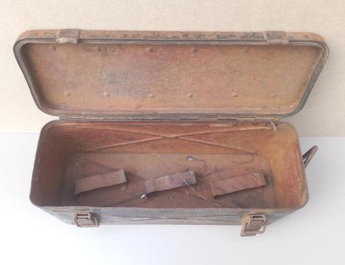 'barn find', from Emmerich - German transport ammunition box, Verzamelen, Militaria | Tweede Wereldoorlog, Landmacht, Kist of Geocache