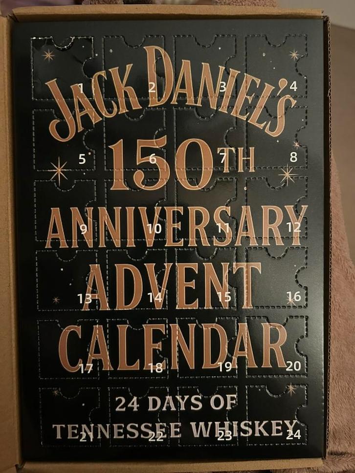Jack Daniels 150th anniversary advent calender, Diversen, Kerst, Zo goed als nieuw, Ophalen