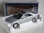 1:18 Norev Mercedes-Benz S600 V12 W220 1998 Zilver, Hobby en Vrije tijd, Modelauto's | 1:18, Nieuw, Ophalen of Verzenden, Auto